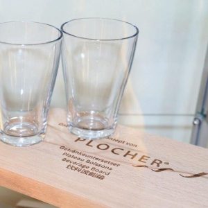plocher holzuntersetzer für Getränke, oval (29 x 17cm)