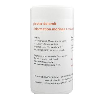 plocher dolomit - information moringa + mineralien- 125g