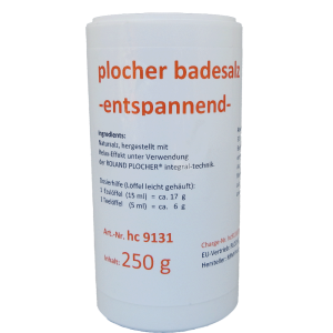 plocher badesalz -entspannend- ns 250g