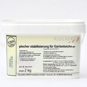 plocher stabilisierung für Gartenteiche 2kg