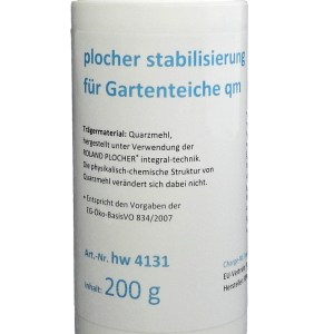 plocher stabilisierung für Gartenteiche 200g