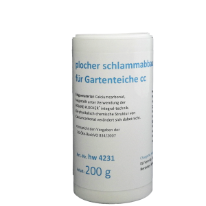 plocher schlammabbau für Gartenteiche 200g