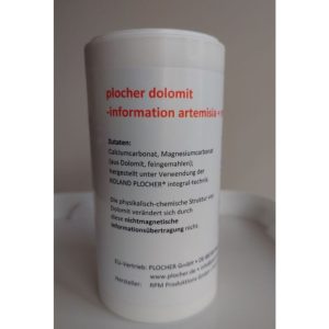 plocher dolomit -information artemisia + moringa + mineralien